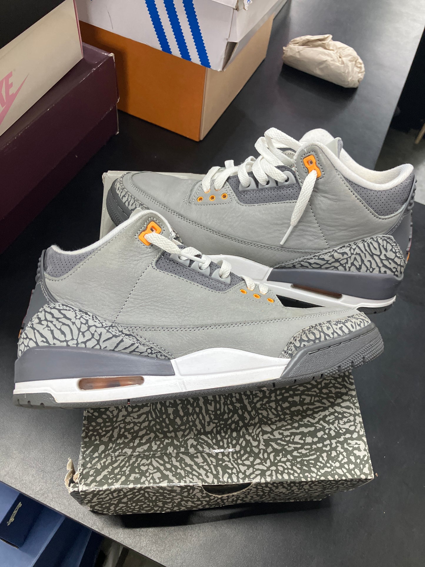 AJ3 Wolf Grey (U) - 9.5M
