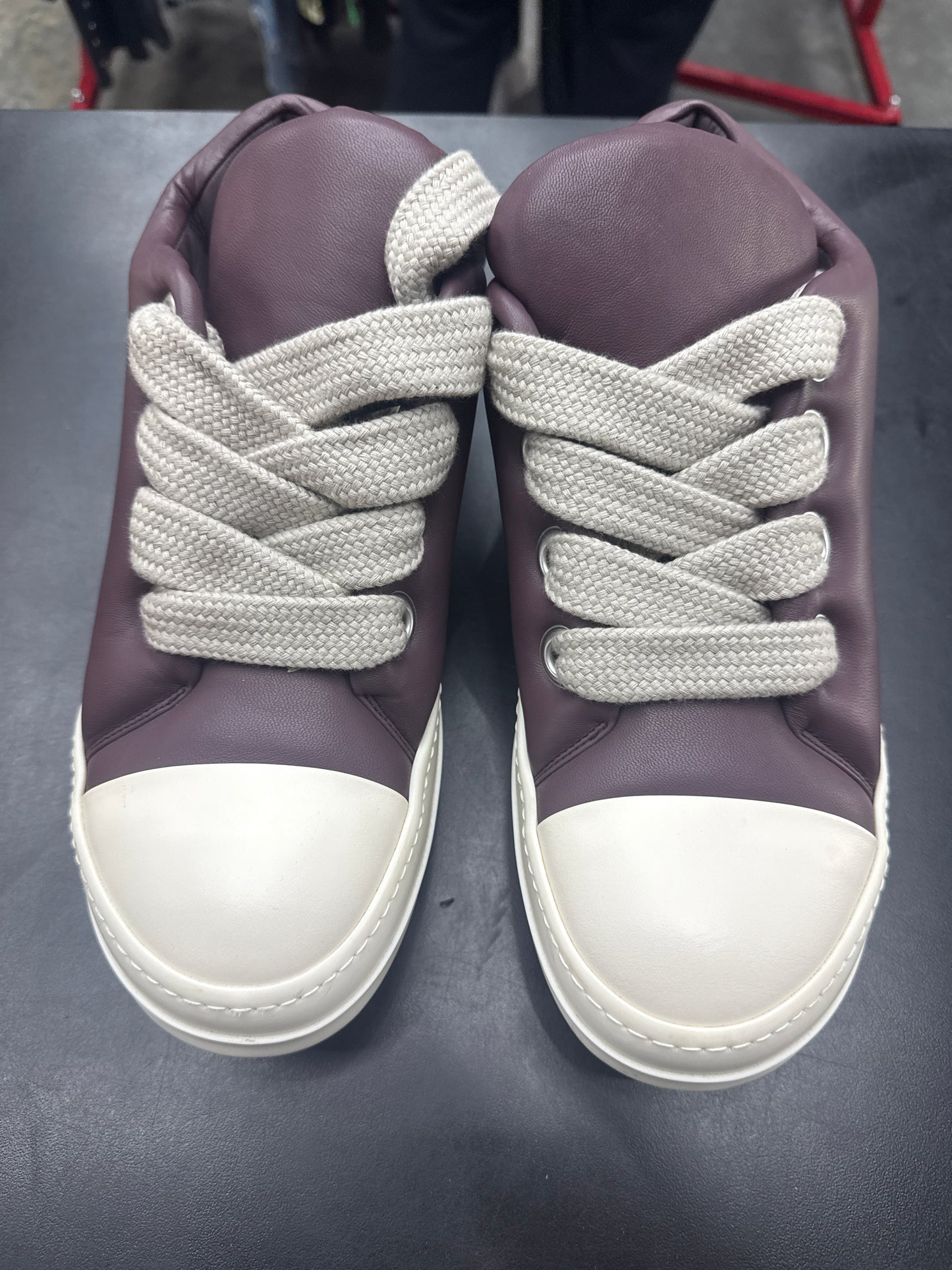 Rick Owen Padded Jumbo Lace Purple (U) - 42(9)