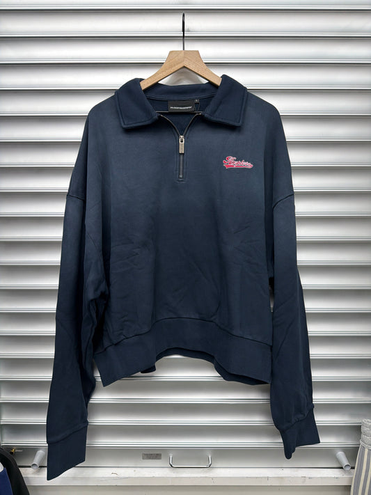 Raspberry Zoom Half Zip - L**
