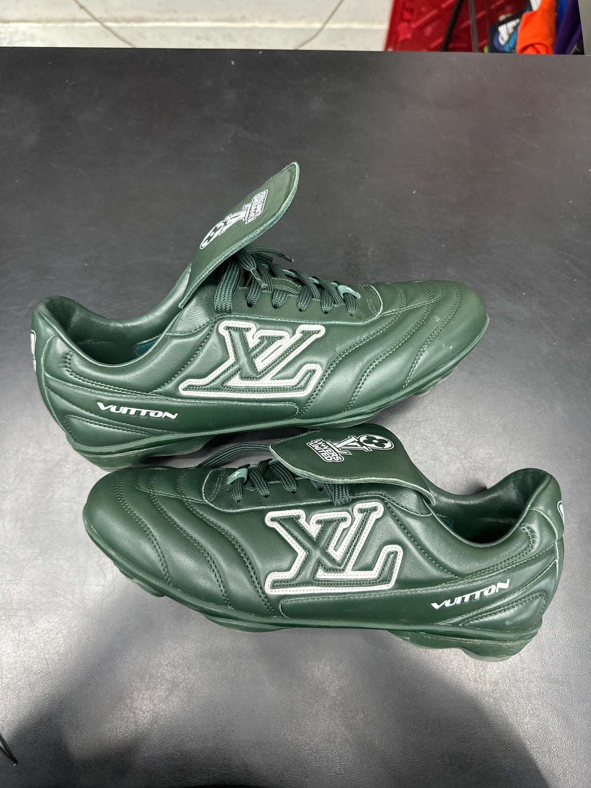 Louis Vuitton Soccer Pine Green Shoe (U) - 9.5M (NB)**