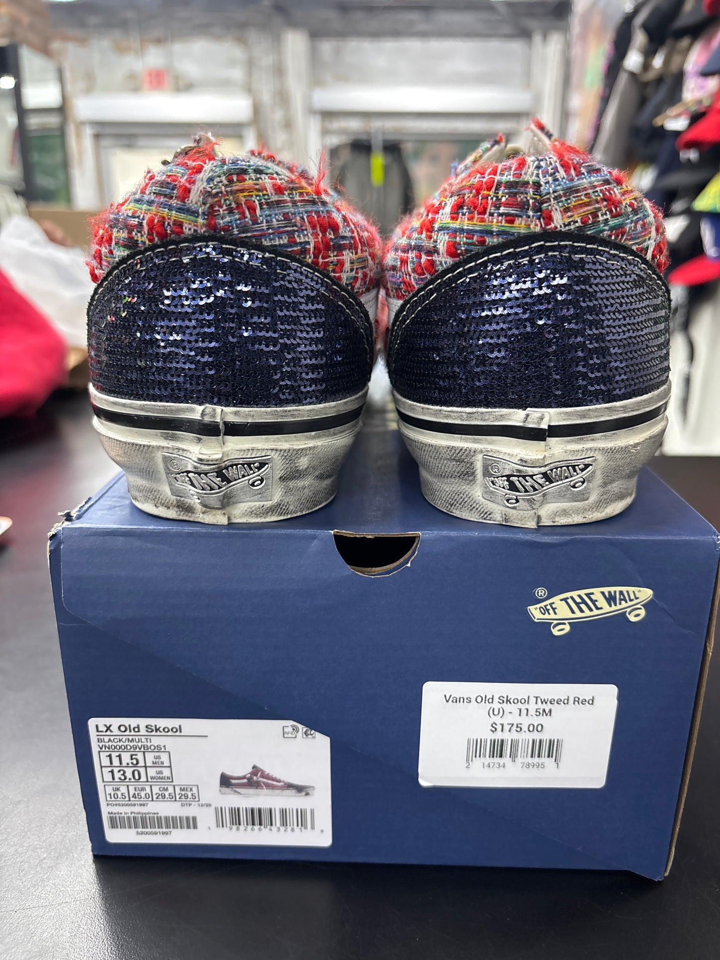 Vans Old Skool Tweed Red (U) - 11.5M
