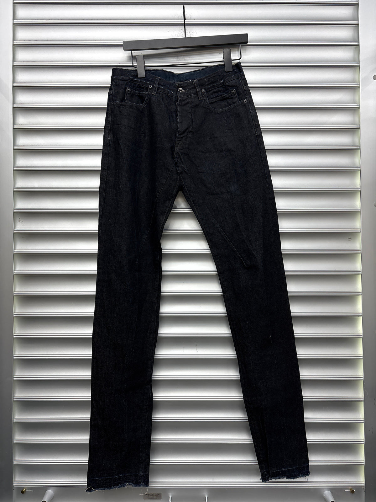 Rick Owens Dark Wash Denim - 30**