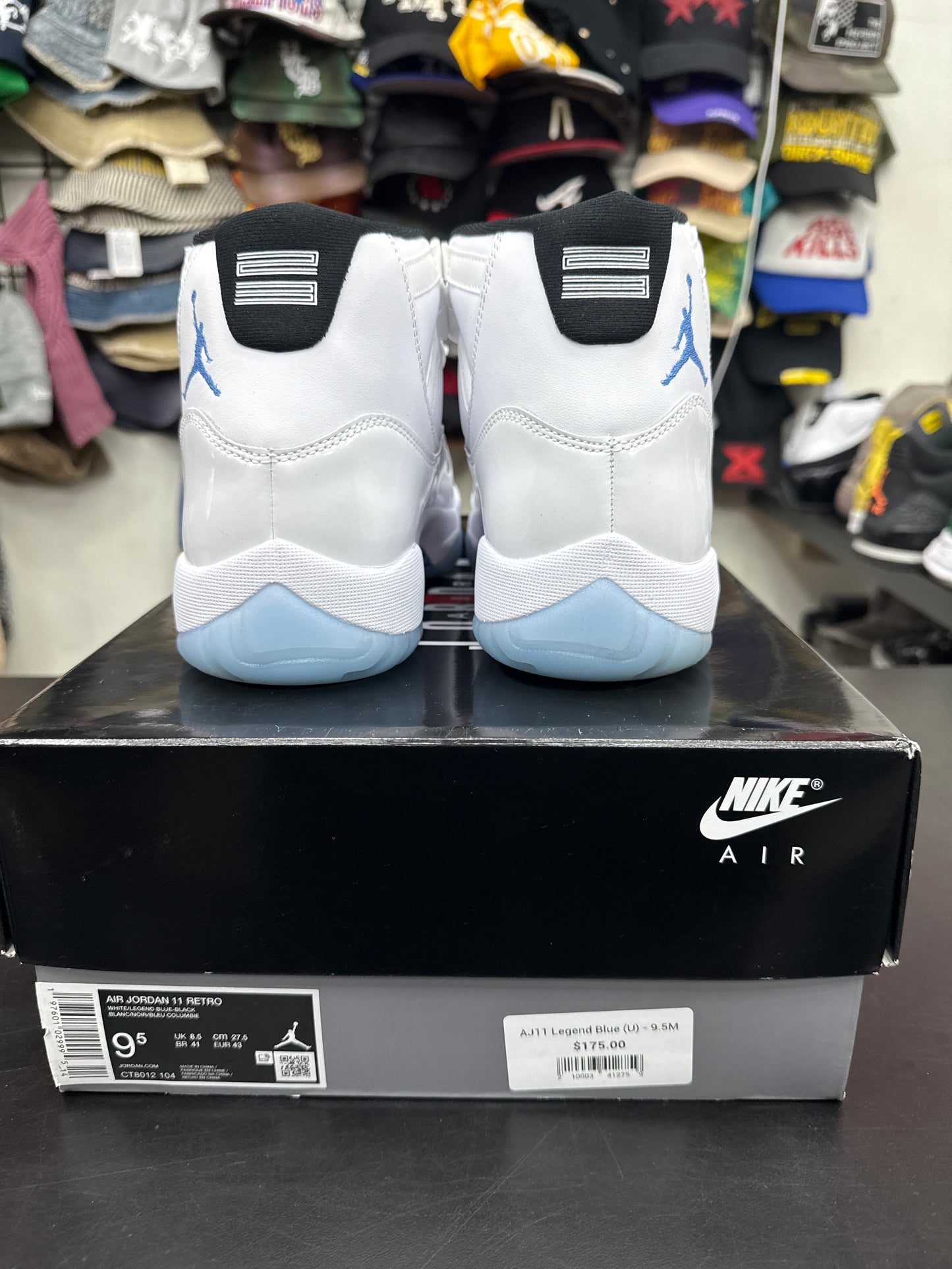 AJ11 Legend Blue (U) - 9.5M