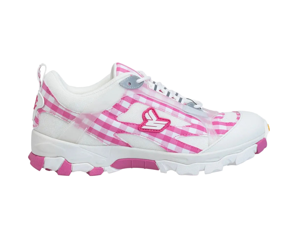 Sicko Hiking Shoe Eric Emanuel White/Pink Plaid - 11M**