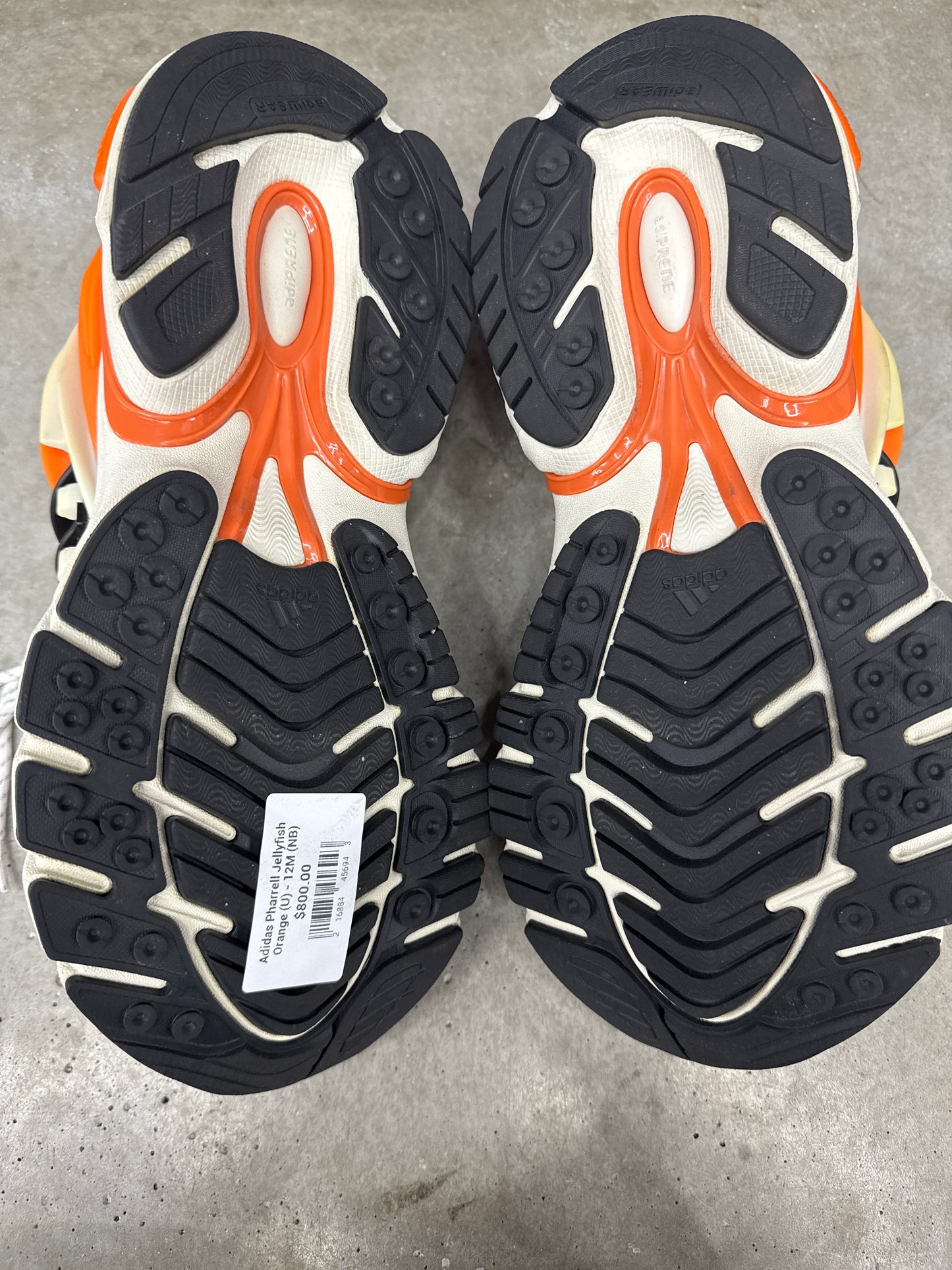 Adidas Pharrell Jellyfish Orange (U) - 12M (NB)