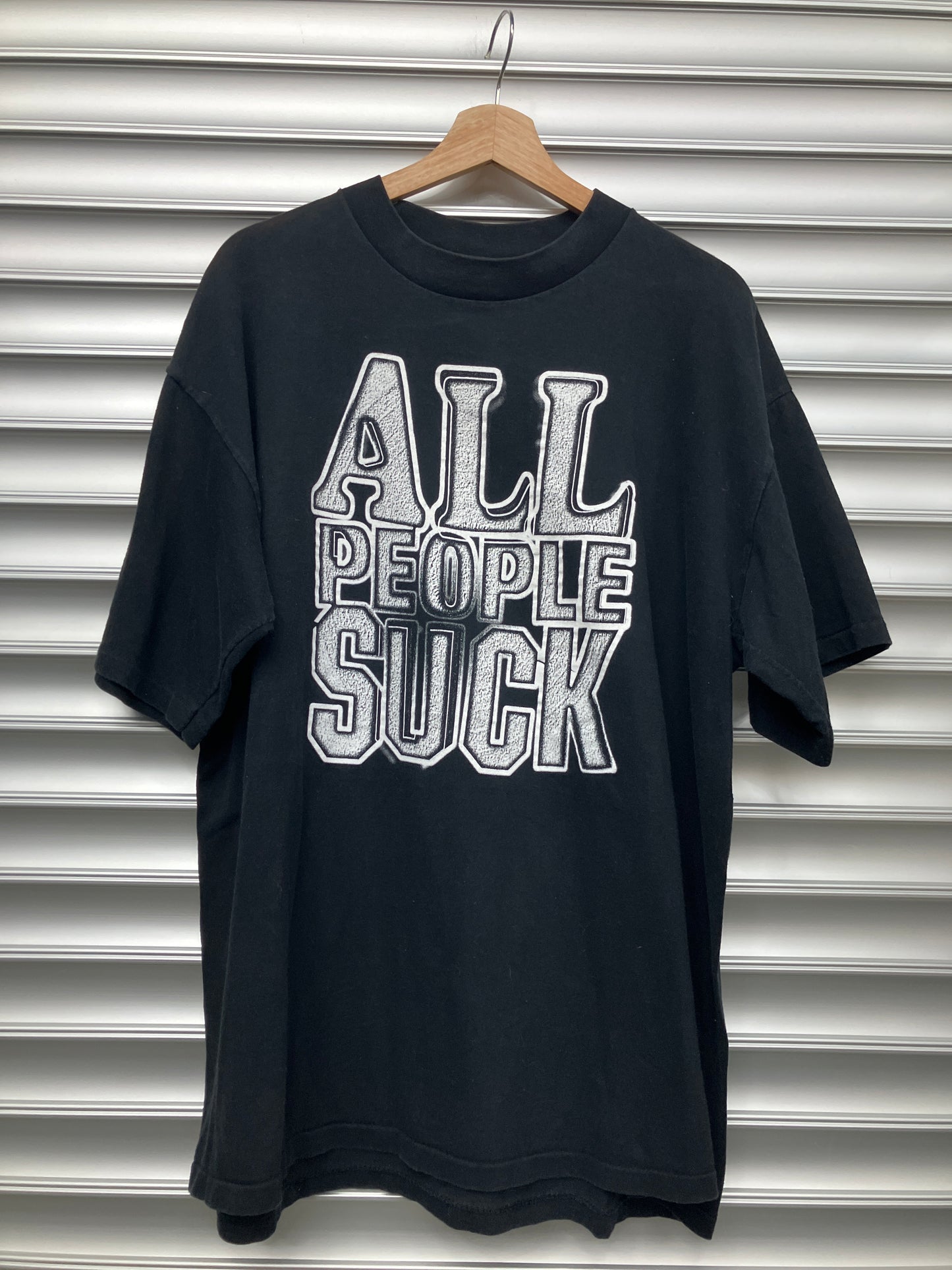 Vintage All People Suck Tee - XL