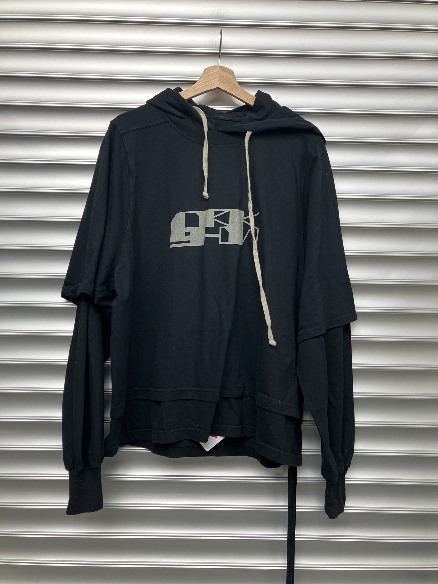 Rick Owens Longsleeve Hoodie - M