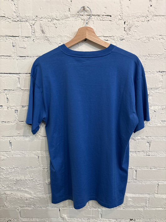 Blue Celine Tee - L