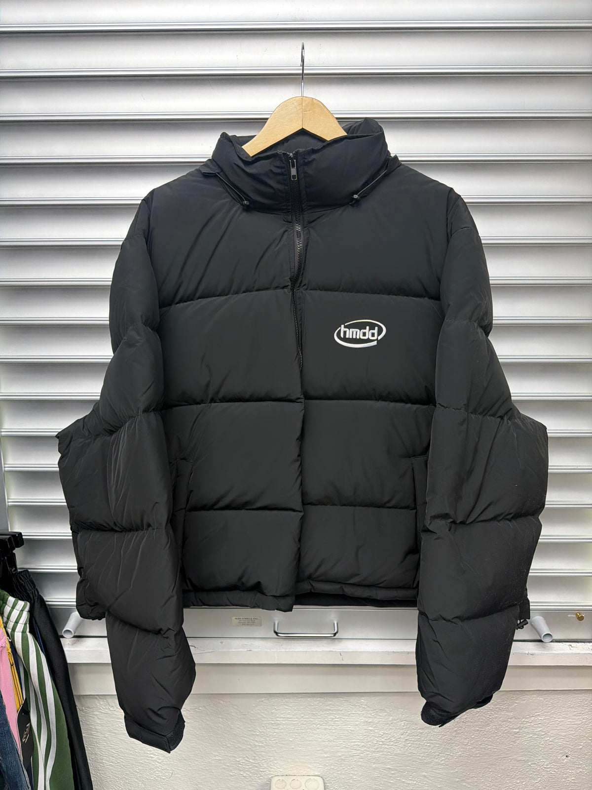 HMDD Black Intel Puffer - XL**