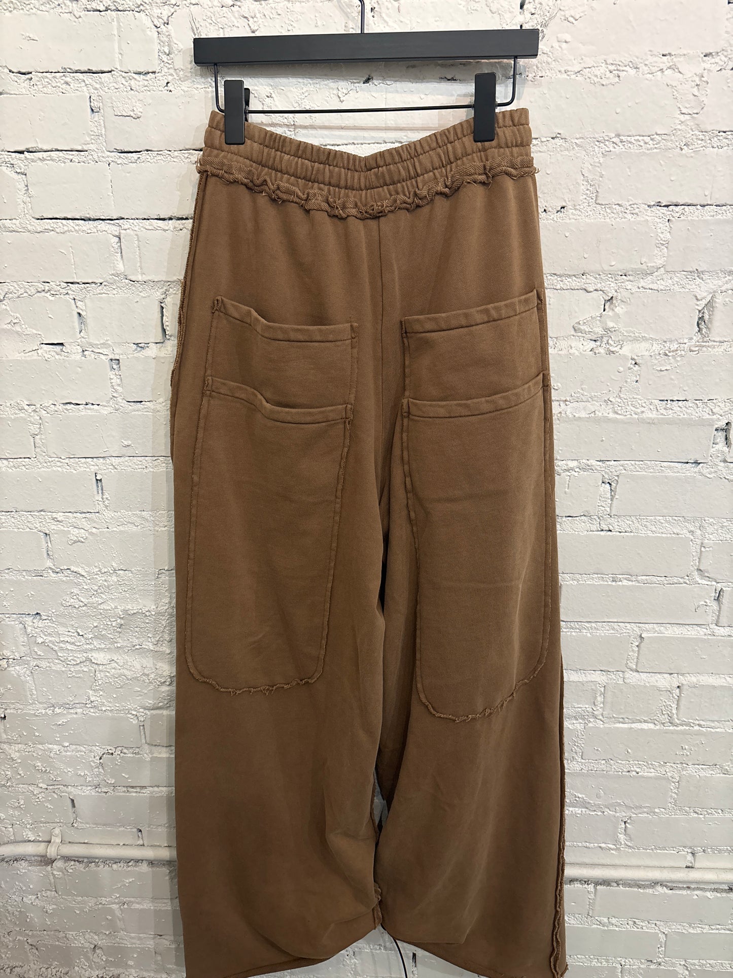 HMDD Brown Sweatpants - S