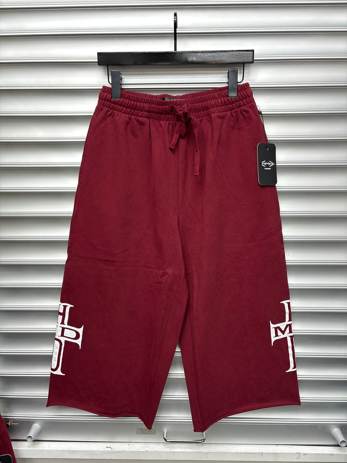 HMDD Maroon Shorts - XS**