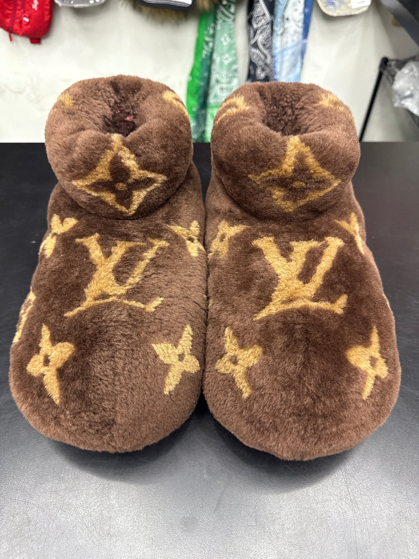 Louis Vuitton Footprint Boot Brown (U) - 7-8 (Fits Up To 10) (NB)