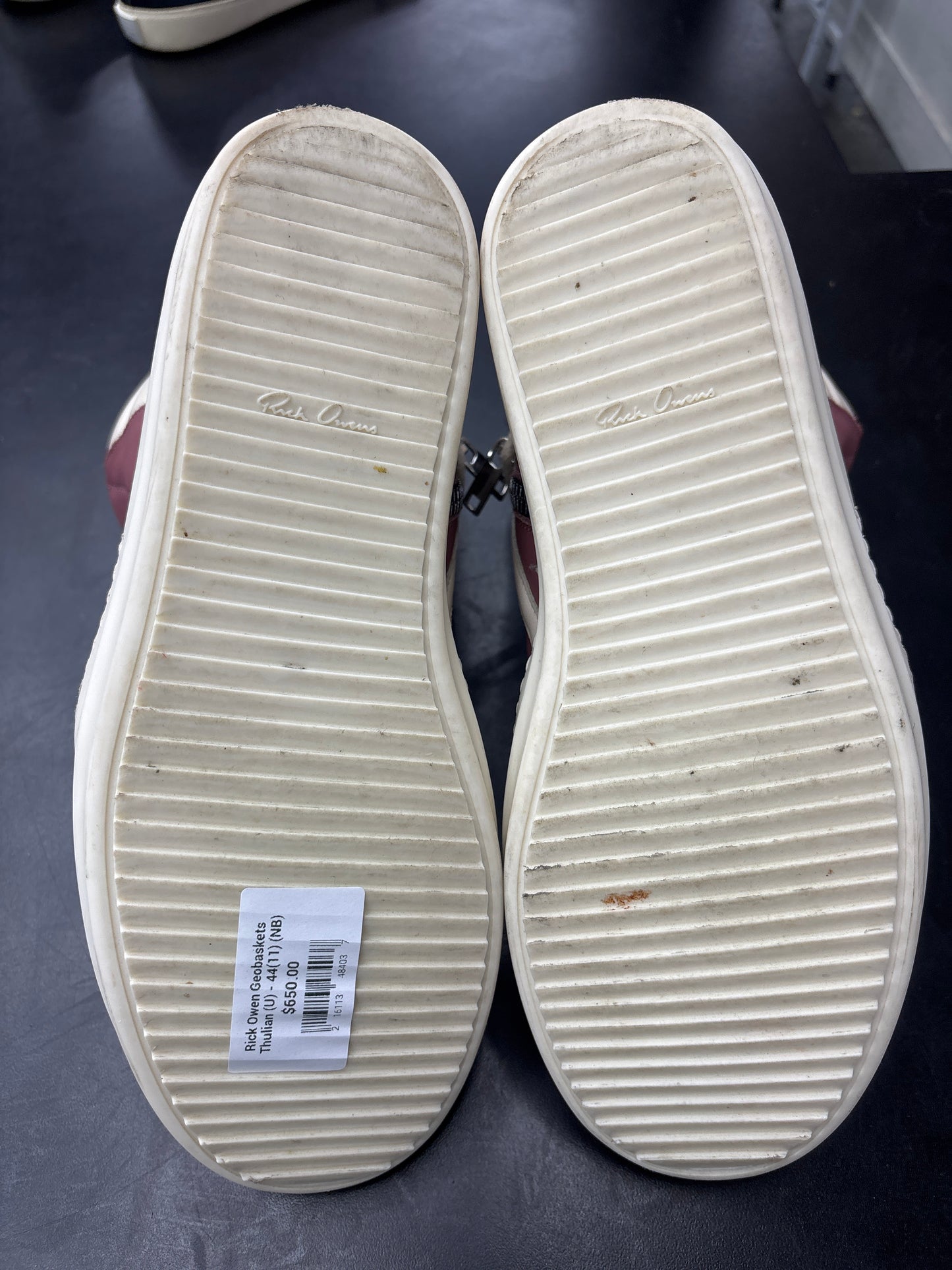 Rick Owen Geobaskets Thulian (U) - 44(11) (NB)
