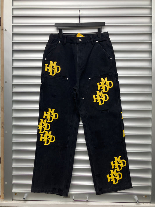 HMDD Yellow Patch Pants - L