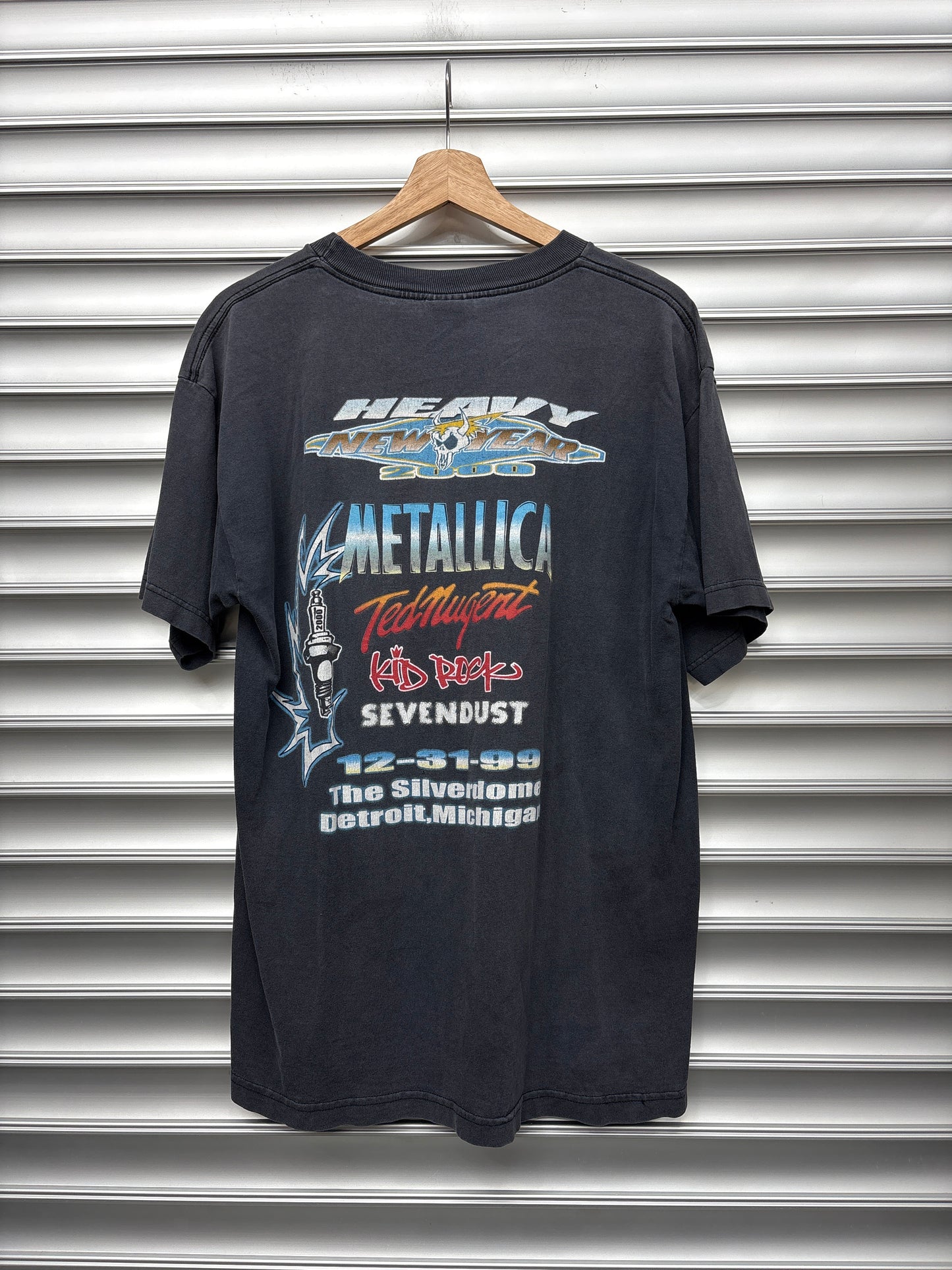 Vintage Metallica Motor City Tee - L