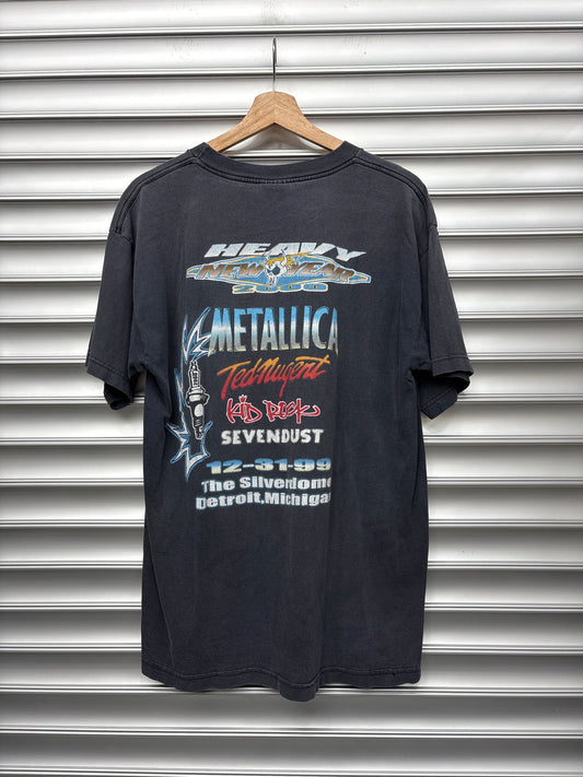Vintage Metallica Motor City Tee - L