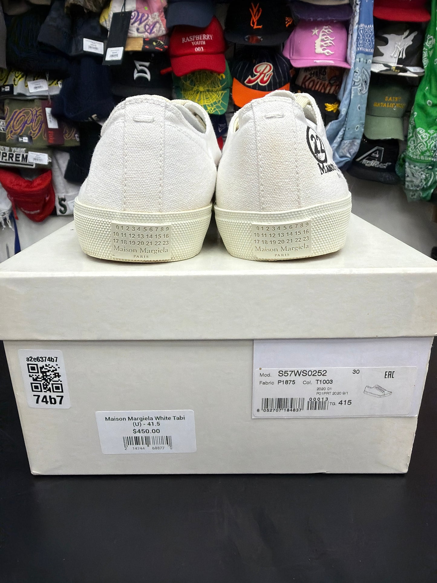 Maison Margiela White Tabi (U) - 41.5