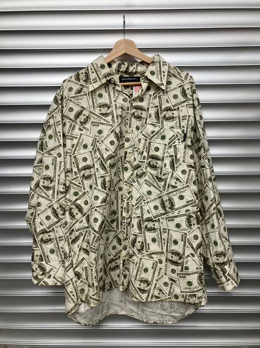 Phenomenon $100 Bill Buton Up - L (K)