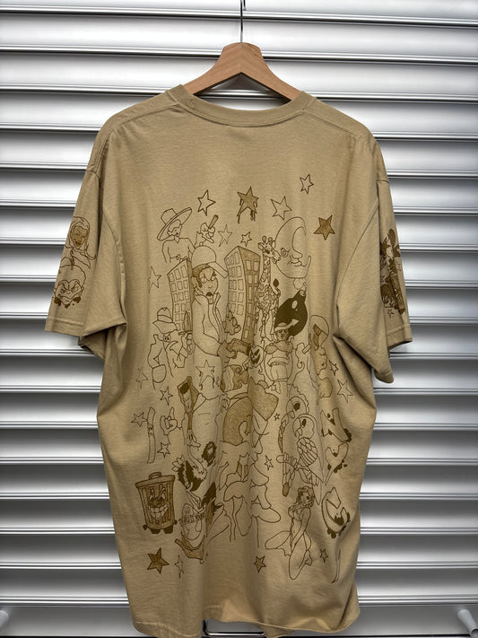 Supreme Brown Mosaic Tee - XL