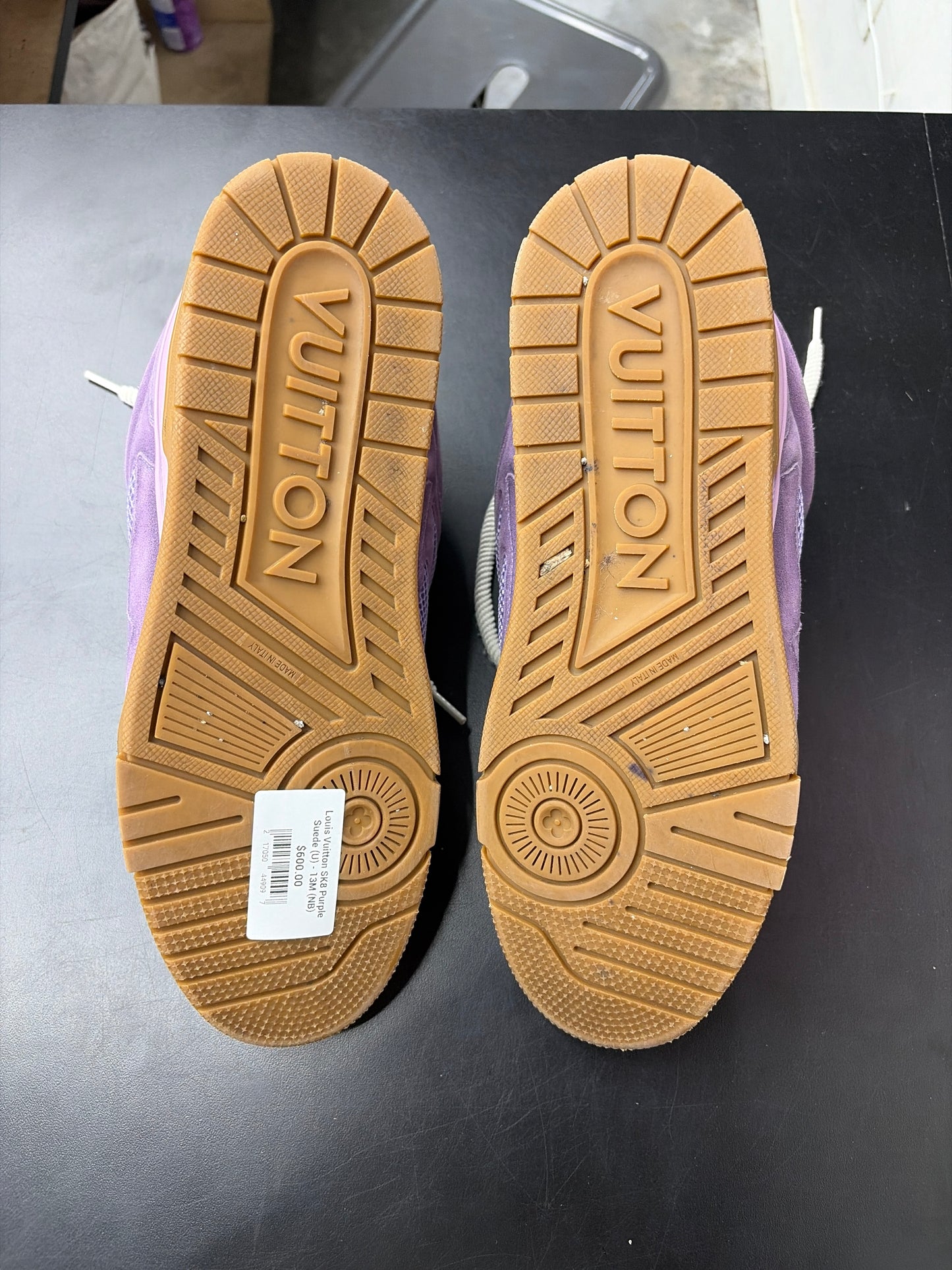 Louis Vuitton SK8 Purple Suede (U) - 13M (NB)