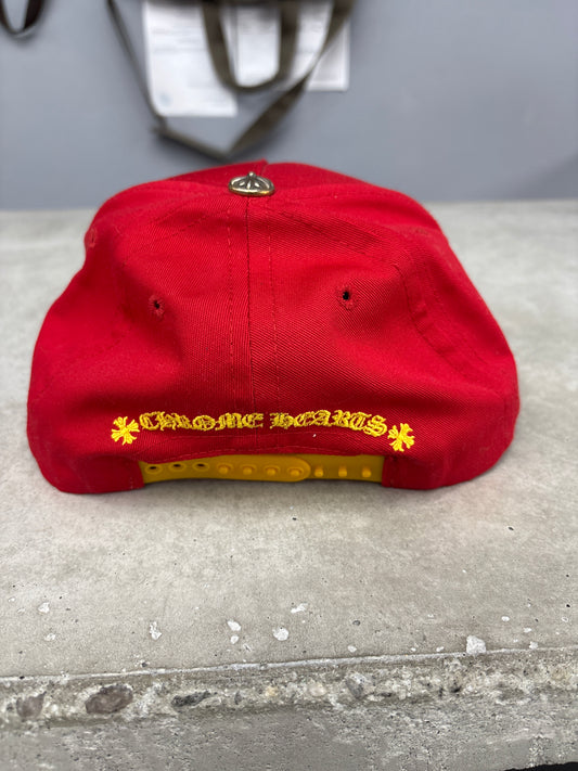 Chrome Hearts Red/Gold Hat