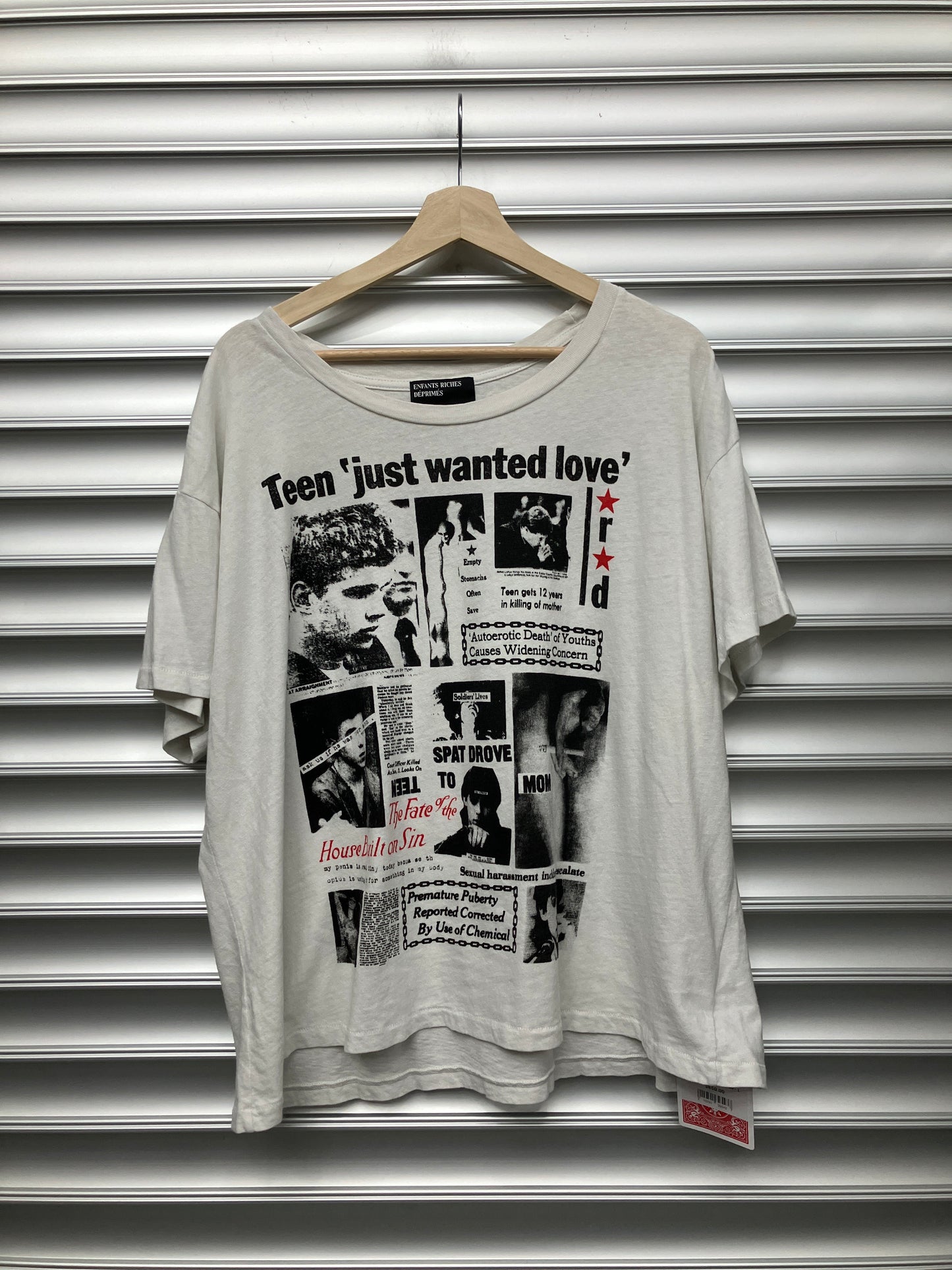 ERD Wanted Love Tee - L