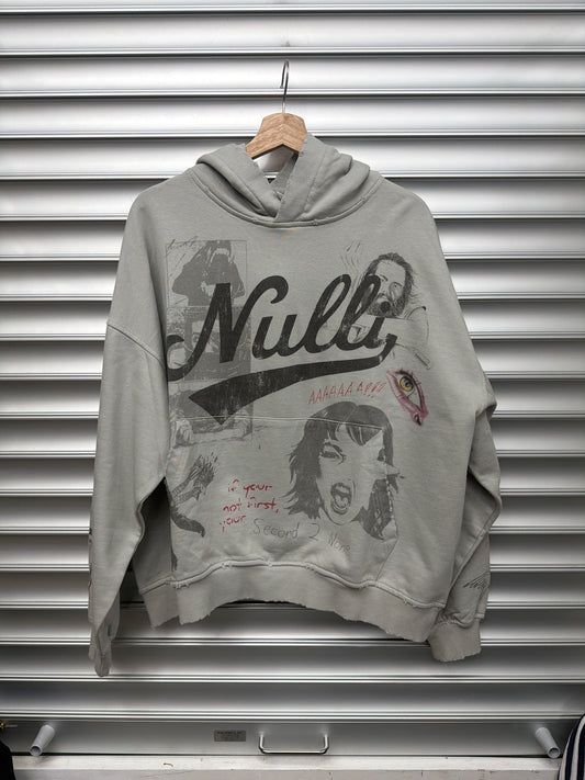 Nulli Sketch Grey Hoodie - S