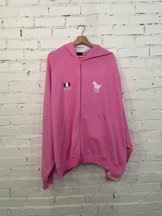 Balenciaga Pink Polo Hoodie - 4