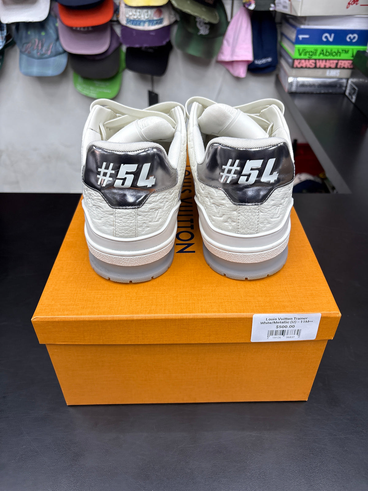 Louis Vuitton Trainer White/Metallic (U) - 11M**
