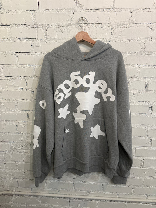 Spider Grey Hoodie - XL