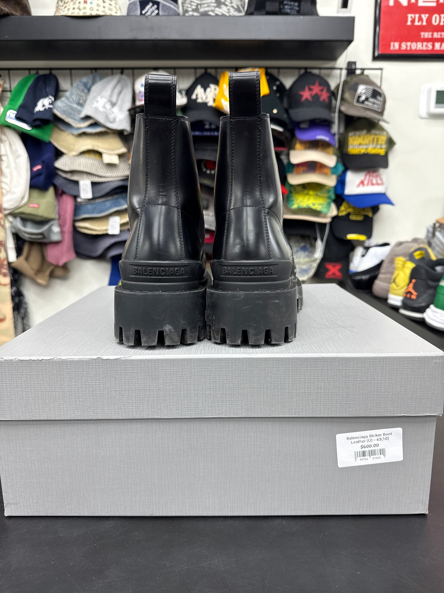 Balenciaga Striker Boot Leather (U) - 43(10)