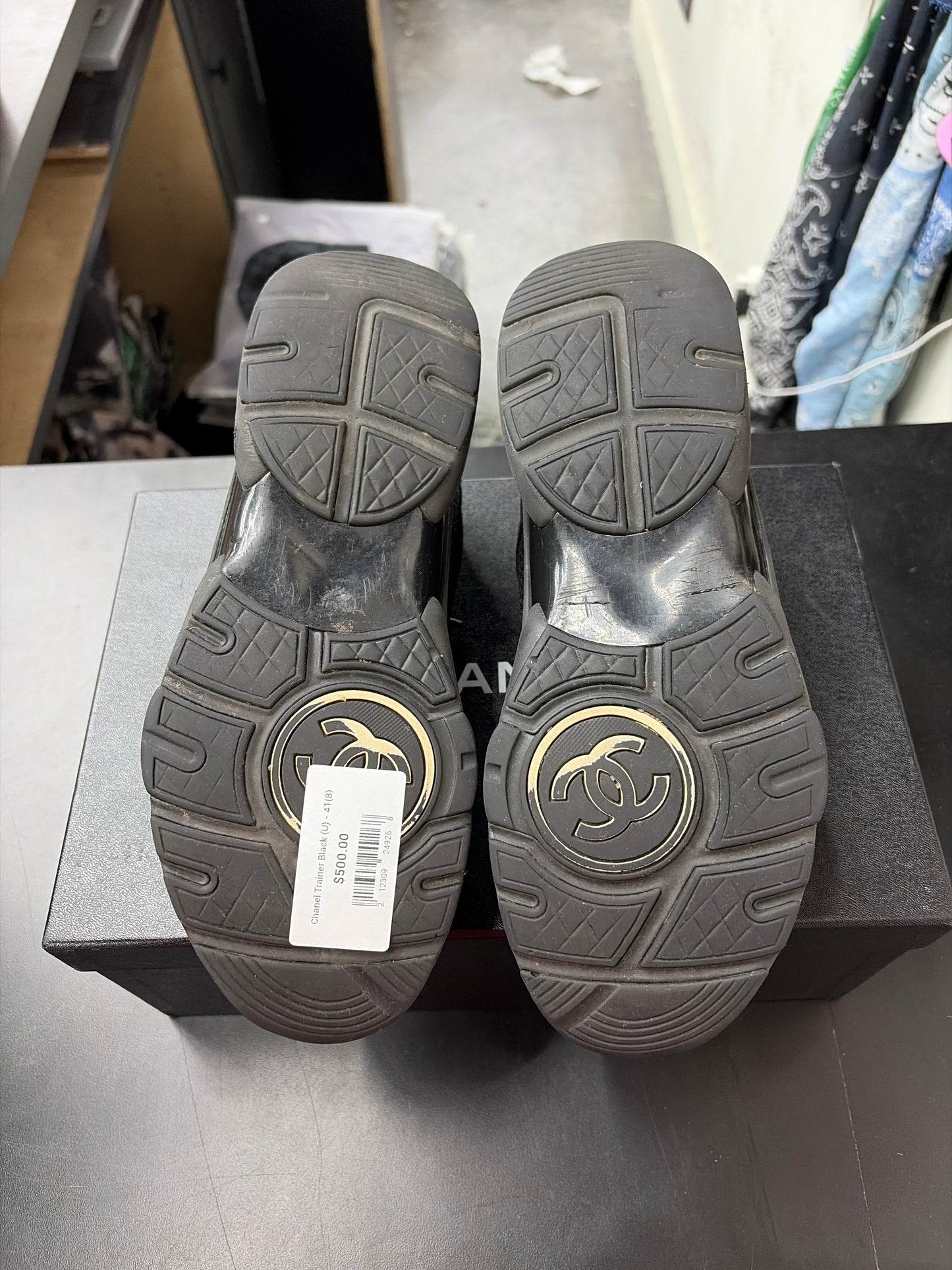 Chanel Trainer Black (U) - 41(8)