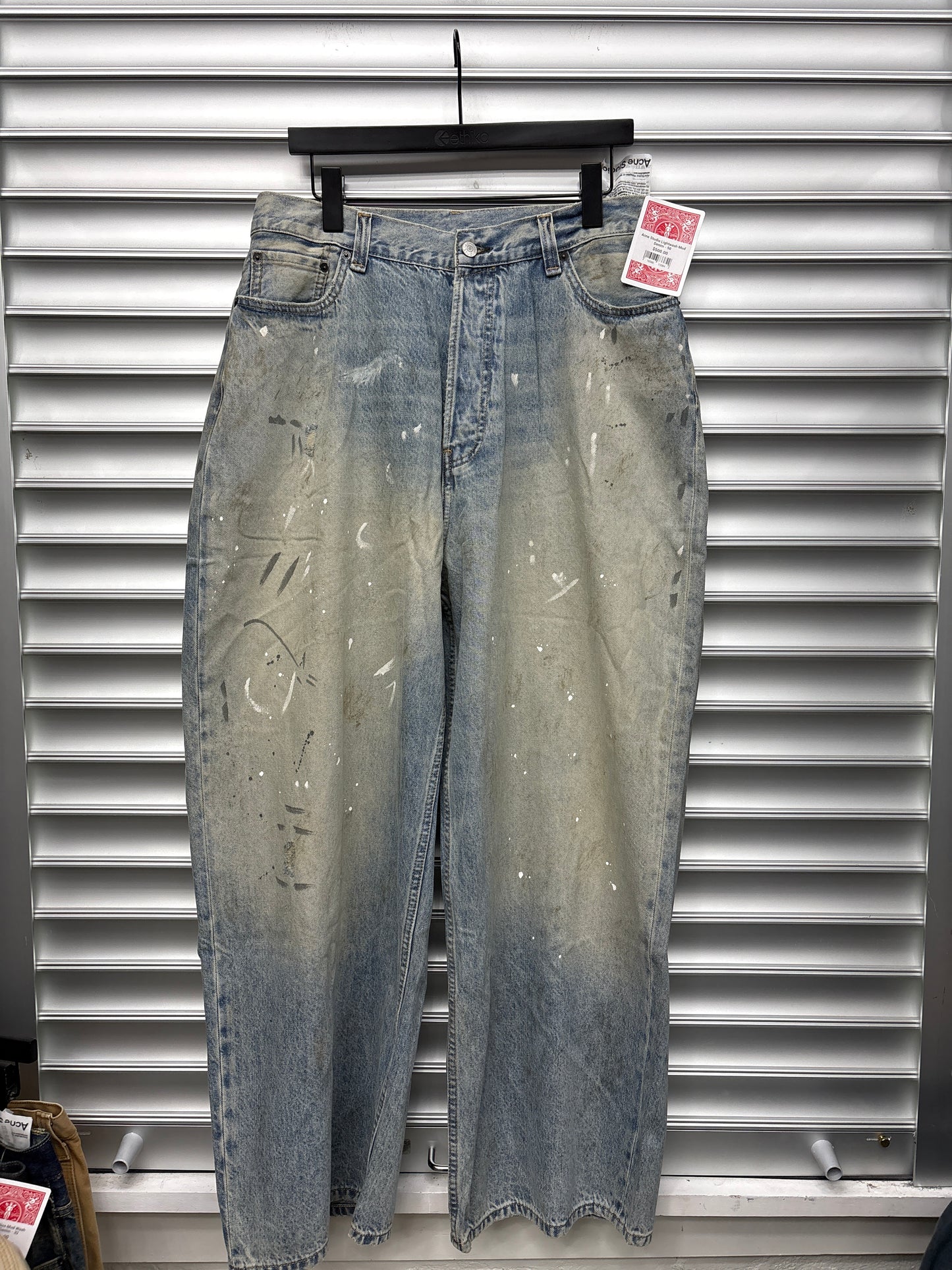 Acne Studio Lightwash Mud Denim - 50