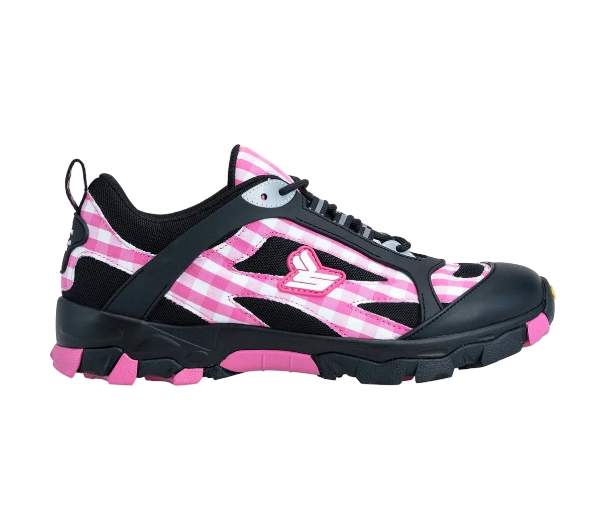 Sicko Hiking Shoe Eric Emanuel Black/Pink Plaid - 9.5M**