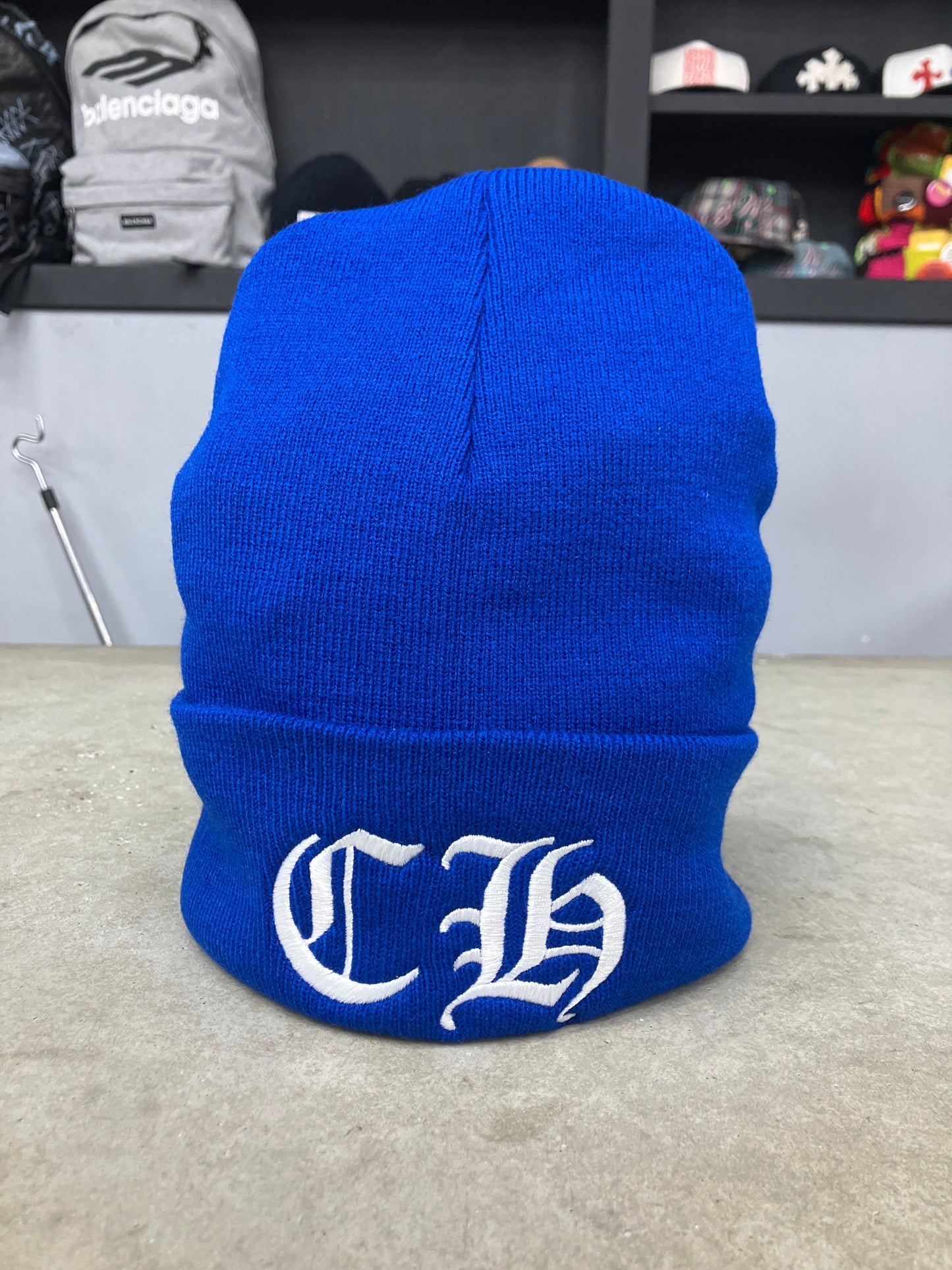 Chrome Hearts Blue Beanie - OS