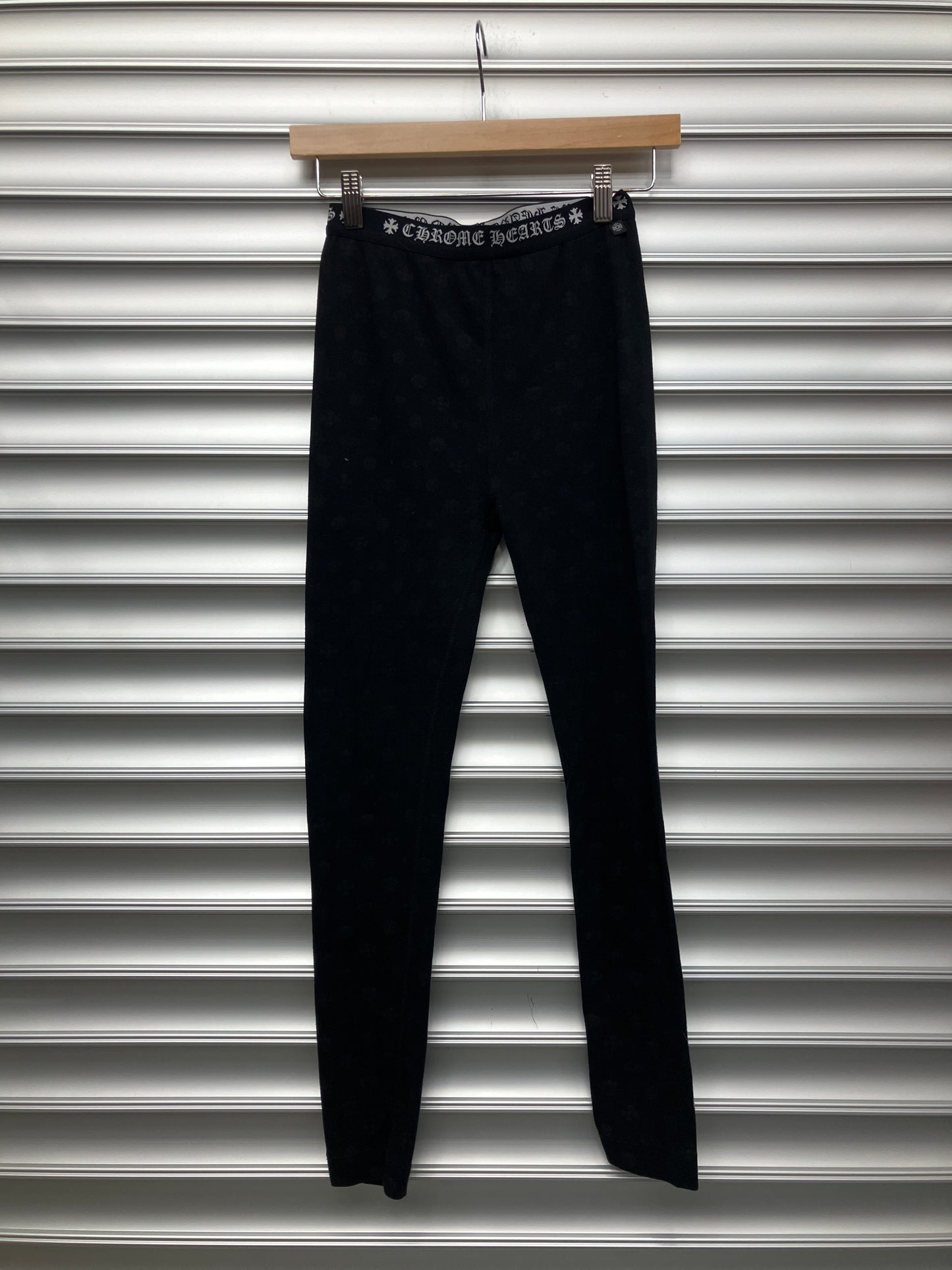 Chrome Hearts Black Leggings - L