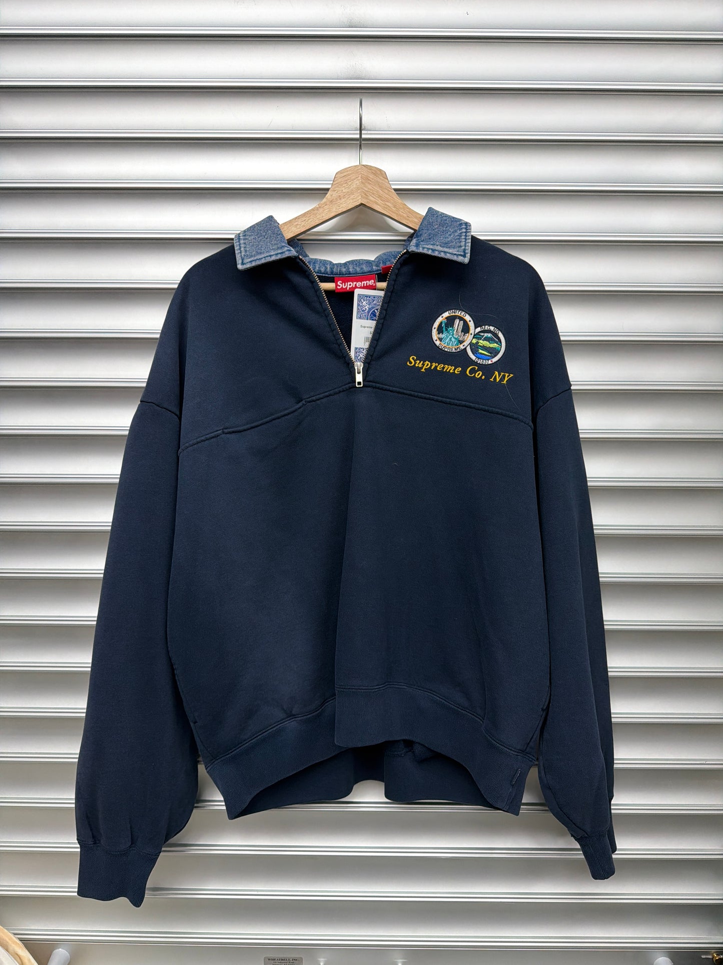 Supreme NY Half Zip - S