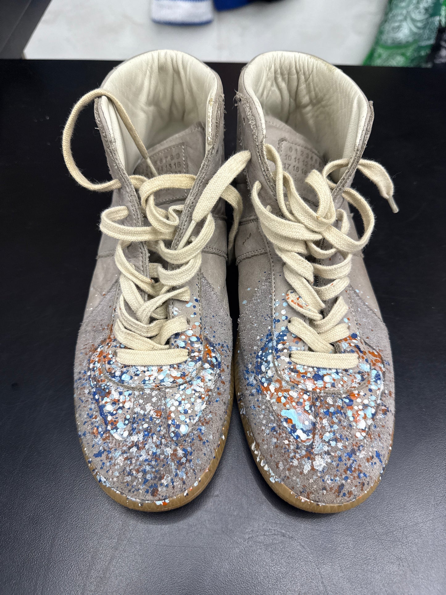 Maison Margiela Replica High Paint Splatter (U) - 41(8) (NB)