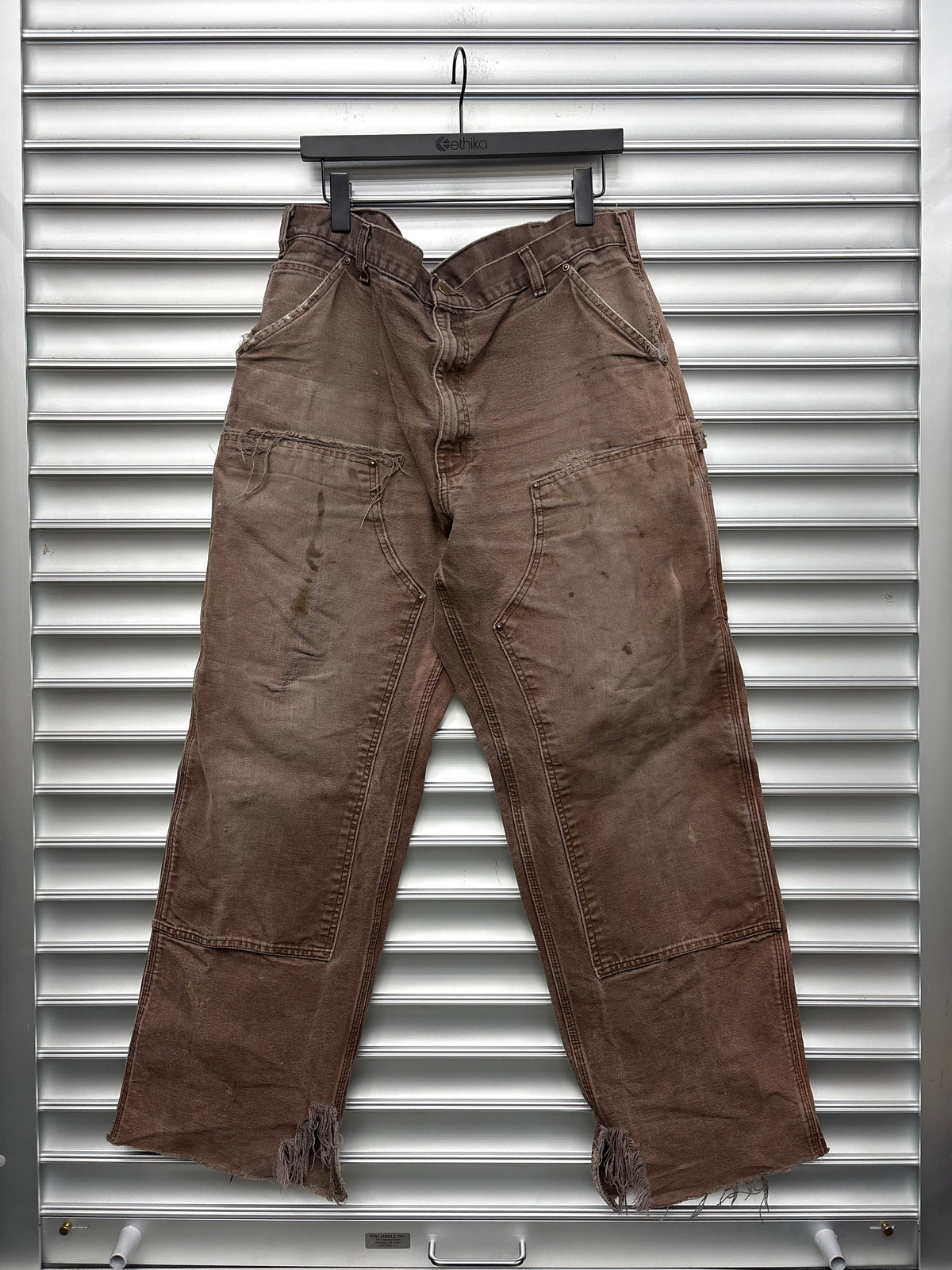 Vintage Brown Carhartt Double Knees - 38**