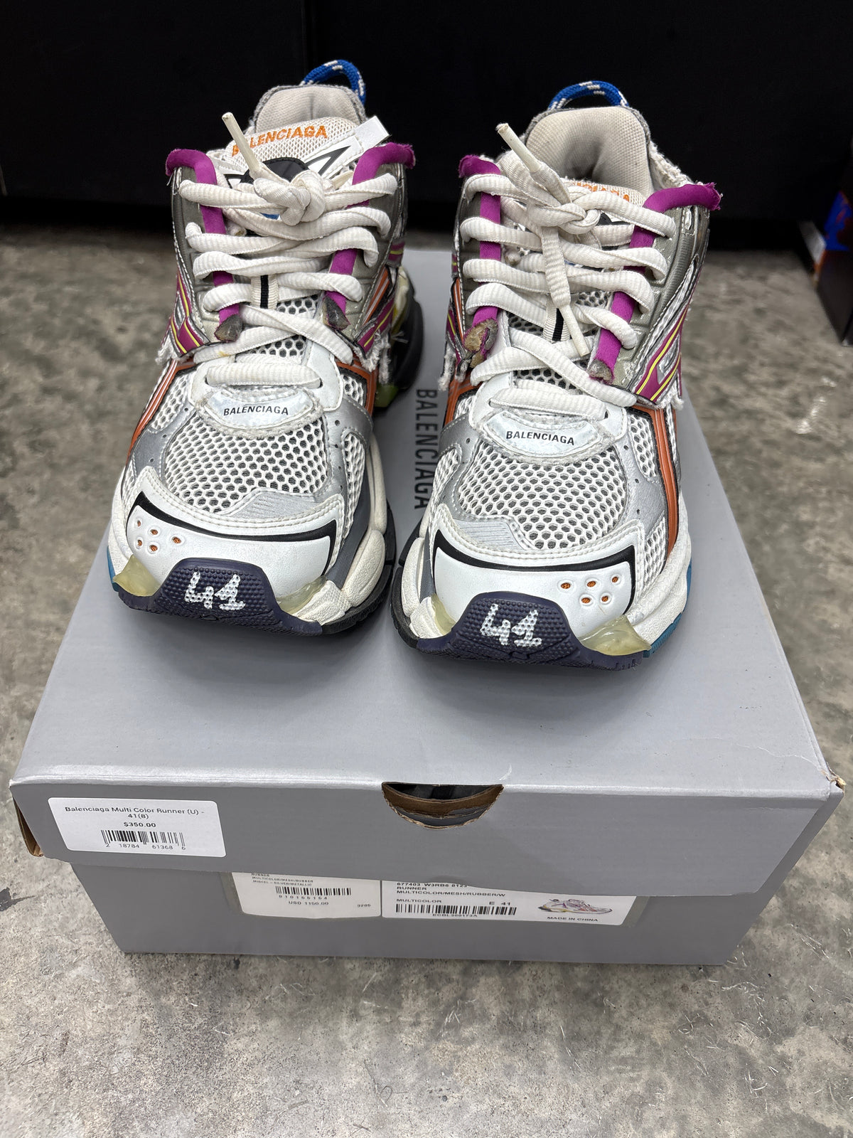 Balenciaga Multi Color Runner (U) - 41(8)