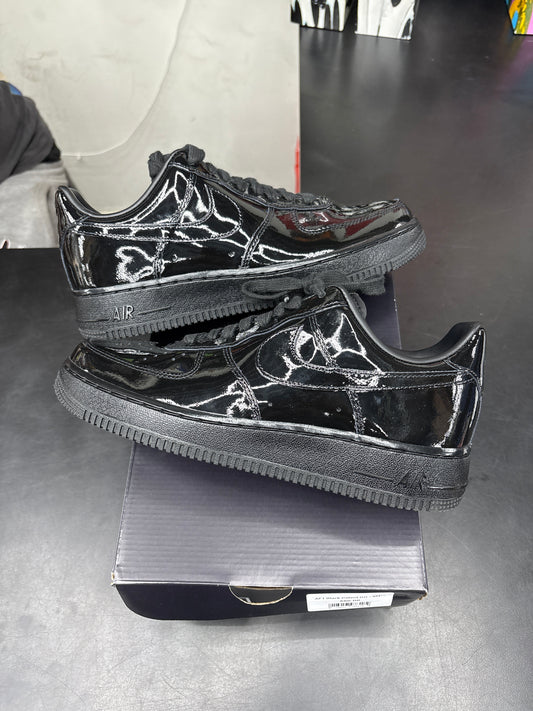 AF1 Black Patent (U) - 8M**