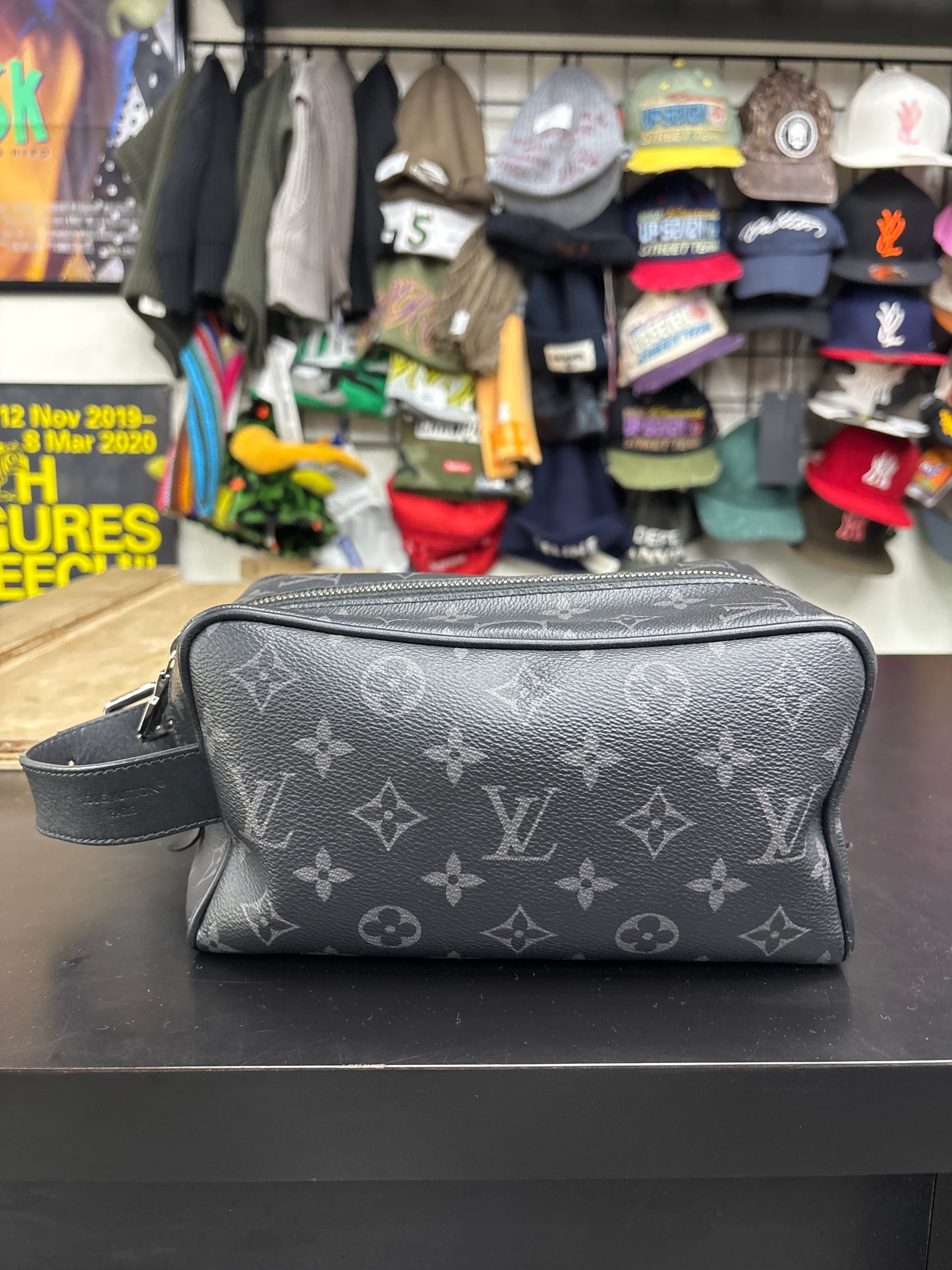 Louis Vuitton Black Monogram Toiletry Bag