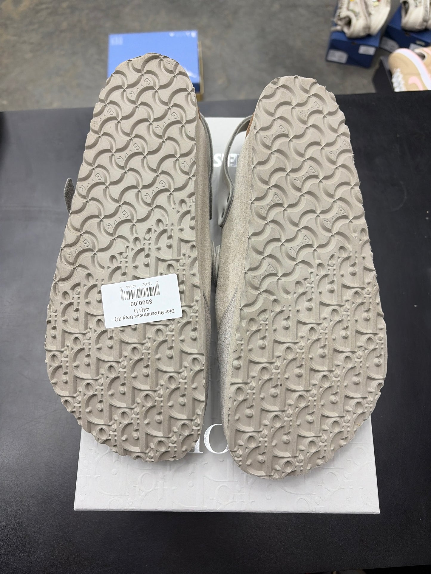 Dior Birkenstocks Grey (U) - 44(11)