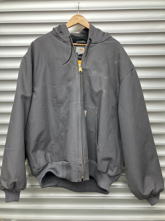 Grey Carhartt Hooded Jacket - XL*