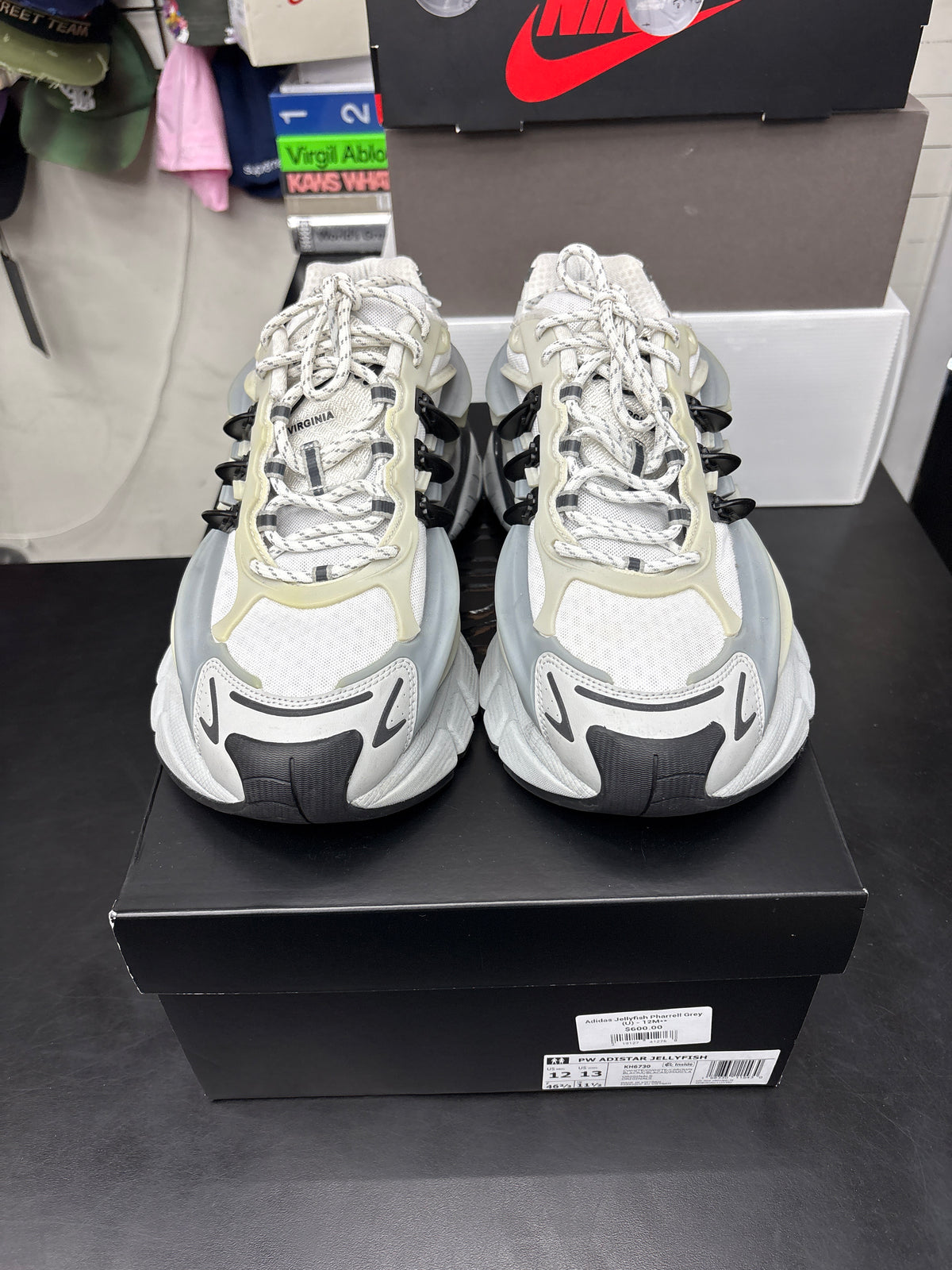 Adidas Jellyfish Pharrell Grey (U) - 12M**