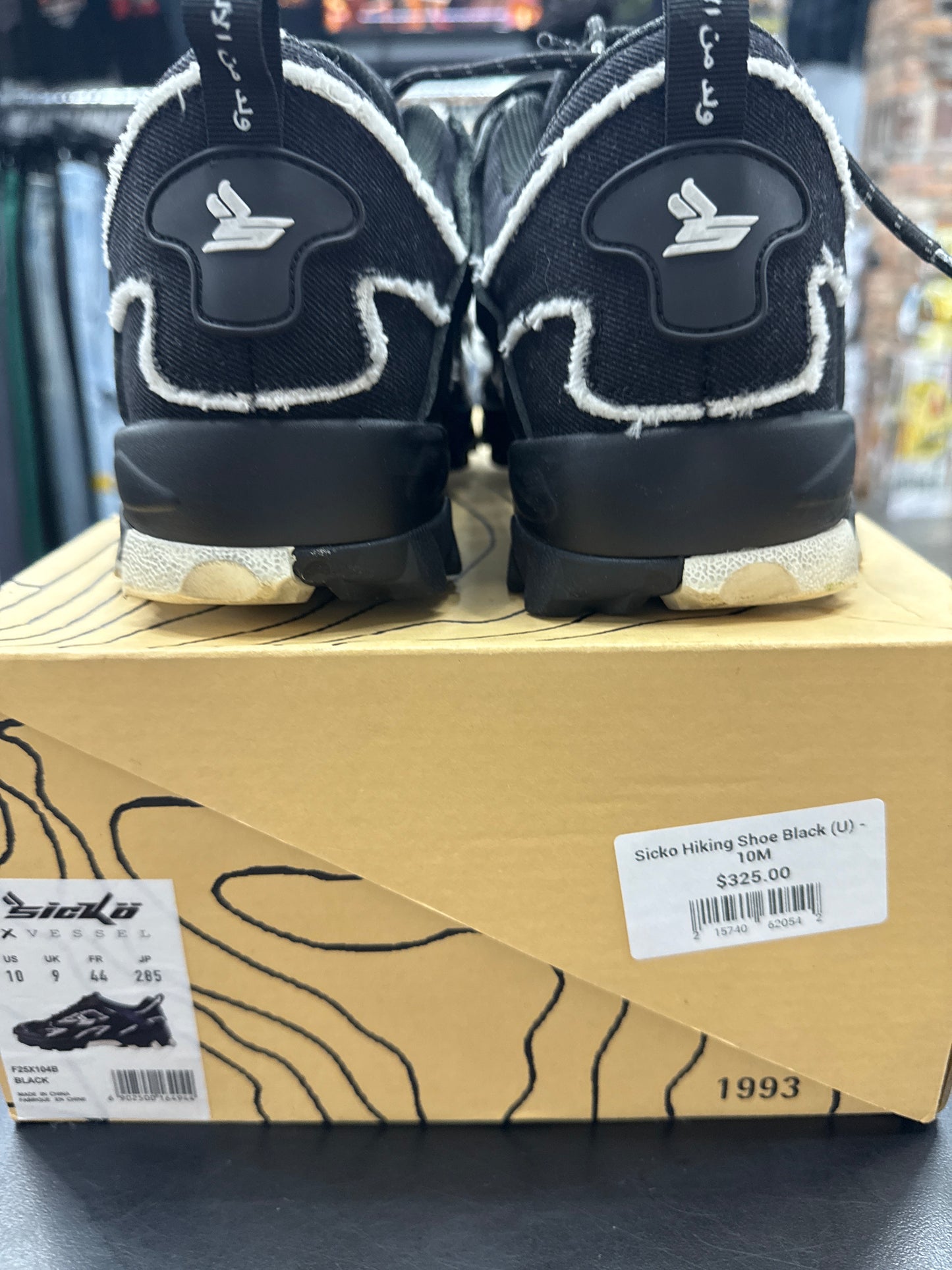 Sicko Hiking Shoe Black (U) - 10M
