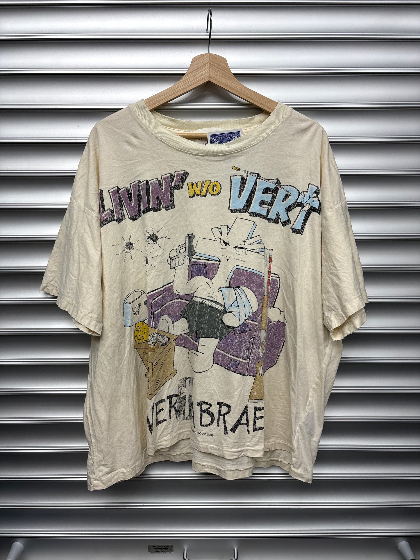 Livin With Vert Tee - XL**