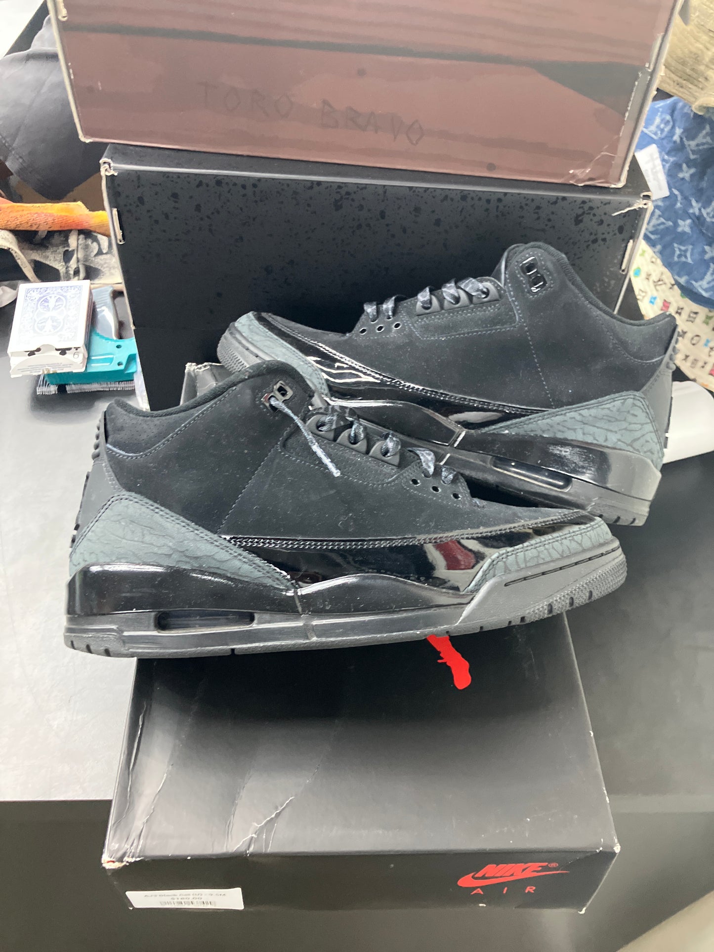AJ3 Black Cat (U) - 9.5M