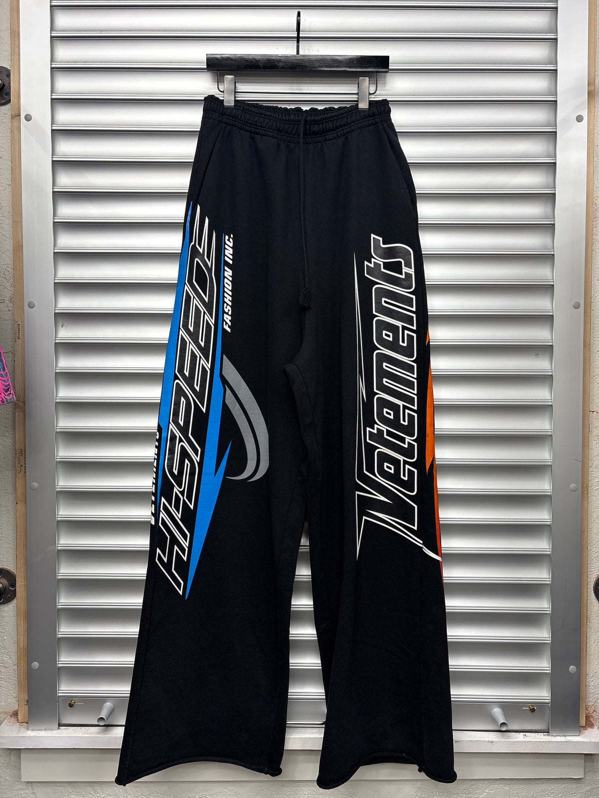 Vetements Long Racer Sweatpants - M**
