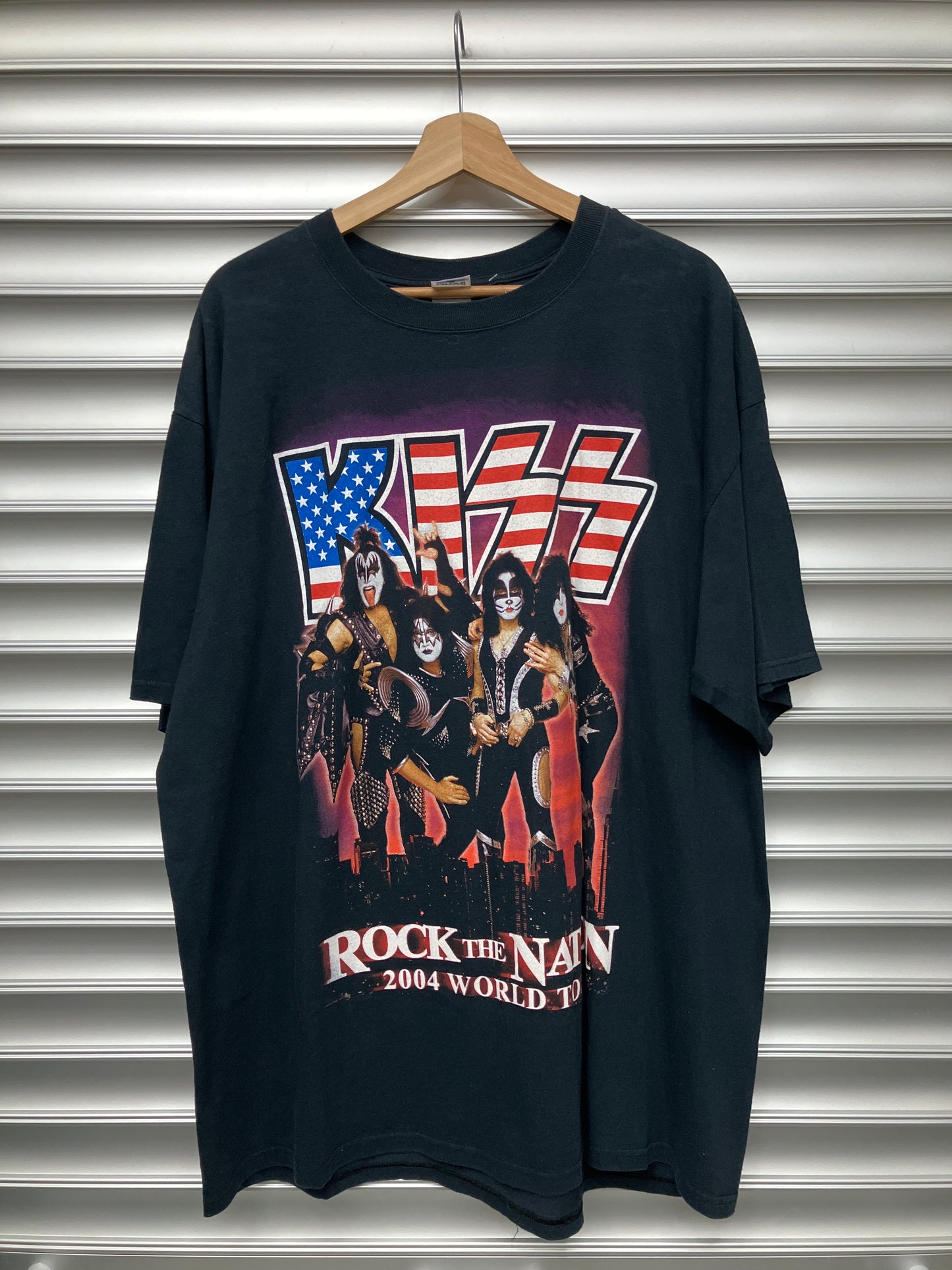 Vintage Kiss Rock The Nation Tour Tee - 2XL